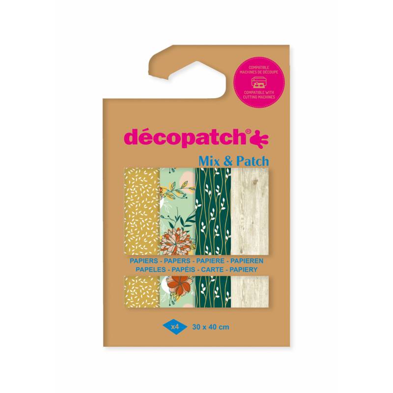 décopatch Papier Mix & Patch Natur'elle von décopatch