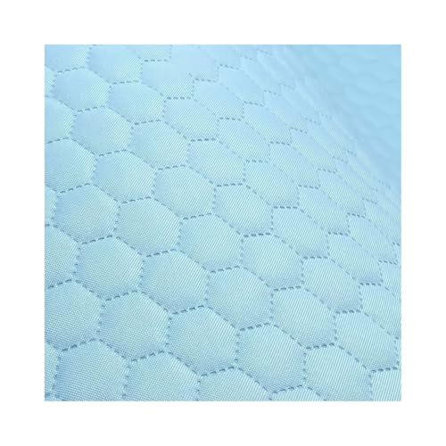 decorwelt Polsterstoff Wasserdicht Oxford 160 cm Meterware Stoffe zum Nähen Outdoor Steppung Hexagon Hellblau Reißfest decorwelt Polsterstoff Wasserdicht Oxford 160 cm Meterware Stoffe zum Nähen Outdoor Steppung Hexagon Hellblau Reißfest von decorwelt