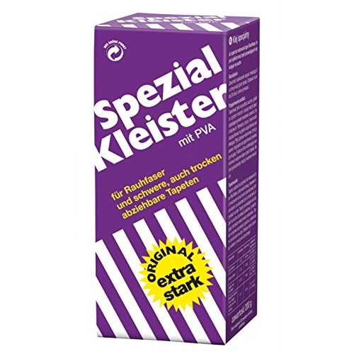 Decotric Profi Kleister Tapetenkleister Extra 200g, Harz, Paste, Metallkleber, Klebstoff, Wand, Tapete, Lila von decotric GmbH