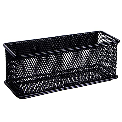 Dedoot Magnetischer Stifthalter, schwarzer Netzstoff-Stift-Organizer, starker magnetischer Aufbewahrungskorb, organisiert Stifte, Bleistifte, Marker für Whiteboard, Spind, Büros, 16x5.8x6.6 cm Dedoot Magnetischer Stifthalter, schwarzer Netzstoff-Stift-Organizer, starker magnetischer Aufbewahrungskorb, organisiert Stifte, Bleistifte, Marker für Whiteboard, Spind, Büros, 16x5.8x6.6 cm von dedoot