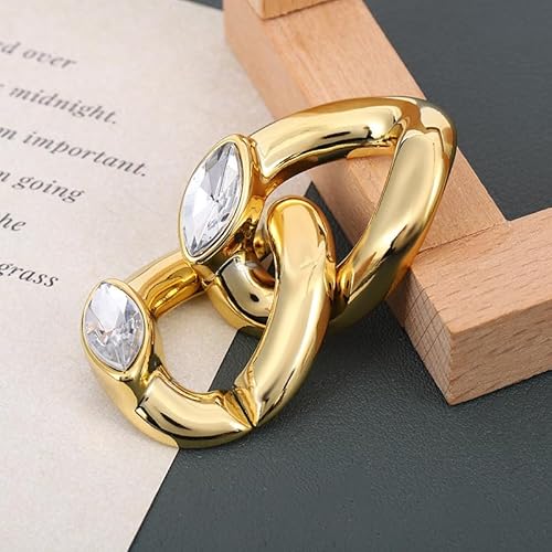 DEEBOW 100PCS 38 * 30MM ABS Kunststoff Diamant Kette Acryl Verbindungsringe Große Stecker Kunststoff Twist Link Jump Ring Kette Für DIY Schmuck Machen von deebow