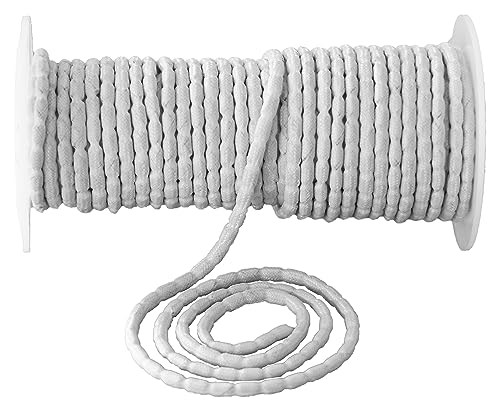 dekondo Bleiband Bleikordel Beschwerung für Gardinen und Vorhänge Verschiedene Gewichte 35g 50g 70g 85g 100g 150g pro Meter Verschiedene Längen (85g/m, 10) von dekondo