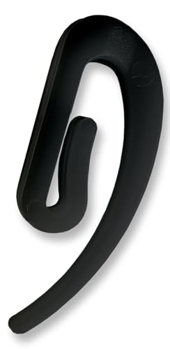 dekondo Gardinenhaken, Stechhaken, Steckhaken, Faltenlegehaken zur Befestigung Ihrer Gardinen an Gardinengleitern (100, schwarz) von dekondo