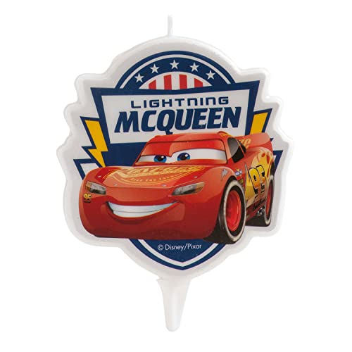 Dekora - Kerzen Deko Geburtstagskerze | 2D Geburtstagskerzen von Rayo McQueen für Kinder Kuchen - 7.5 cm Dekora - Kerzen Deko Geburtstagskerze | 2D Geburtstagskerzen von Rayo McQueen für Kinder Kuchen - 7.5 cm von dekora