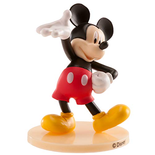 Dekora - Disney Mickey Mouse Tortenfigur aus PVC - 9 cm, mehrfarbig, 347173 Dekora - Disney Mickey Mouse Tortenfigur aus PVC - 9 cm, mehrfarbig, 347173 von dekora
