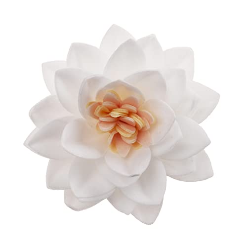 Dekora - Essbare Blumen für Tortendeko - Weiße Lotusblume - Tortendeko Essbar - 7 cm Durchmesser Dekora - Essbare Blumen für Tortendeko - Weiße Lotusblume - Tortendeko Essbar - 7 cm Durchmesser von dekora