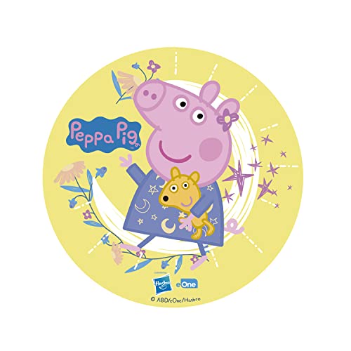 Dekora - Essbare Kuchenaufleger mit Peppa Pig Tortenverzierungen Geburtstag für Kinder - 15.5 cm Dekora - Essbare Kuchenaufleger mit Peppa Pig Tortenverzierungen Geburtstag für Kinder - 15.5 cm von dekora