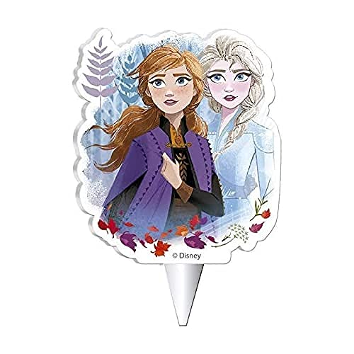 Dekora - Kerzen Deko Geburtstagskerze | 2D Geburtstagskerzen von Frozen II für Kinder Kuchen - 7.5 cm Dekora - Kerzen Deko Geburtstagskerze | 2D Geburtstagskerzen von Frozen II für Kinder Kuchen - 7.5 cm von dekora