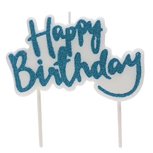Dekora - Originelle Geburstagskerze-Deko Kerzen | Happy Birthday Deko Kerzen Set mit dekorativen Buchstaben - 10 x 6,5 cm von dekora