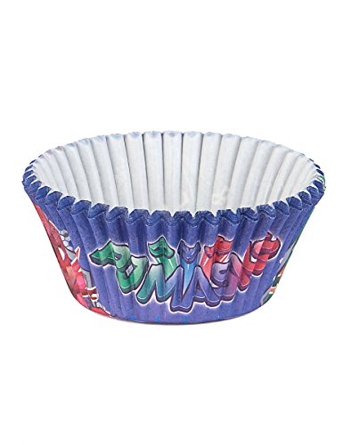Dekora PJ Masks Muffins Backformen Set-50 Stück, Papier, Blau, 2,5 x 2,5 x 3 cm Dekora PJ Masks Muffins Backformen Set-50 Stück, Papier, Blau, 2,5 x 2,5 x 3 cm von dekora