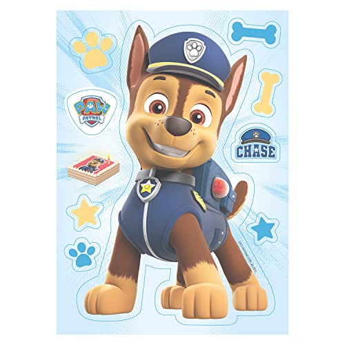 Dekora - Paw Patrol Chase Tortenaufleger aus zuckerfreiem Esspapier, Mittel Dekora - Paw Patrol Chase Tortenaufleger aus zuckerfreiem Esspapier, Mittel von dekora