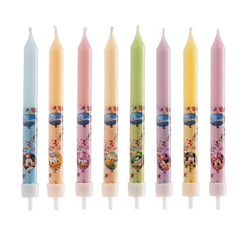 Dekora - Set von 3D Geburtstagskerzen Mickey & Friends für Kindertorten - 8 Kerzen Deko Geburtstagskerze Dekora - Set von 3D Geburtstagskerzen Mickey & Friends für Kindertorten - 8 Kerzen Deko Geburtstagskerze von Disney