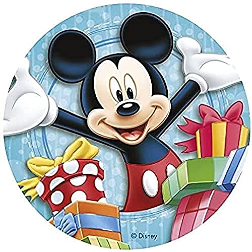 Dekora 231272 Disney Mickey Mouse Tortenaufleger aus Esspapier, 20 cm Dekora 231272 Disney Mickey Mouse Tortenaufleger aus Esspapier, 20 cm von dekora
