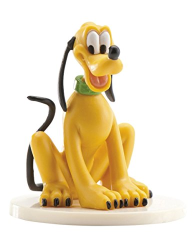 Dekora 347150 Disney Pluto Tortenfigur-7 cm, Mehrfarbig, Einheitsgröße von dekora