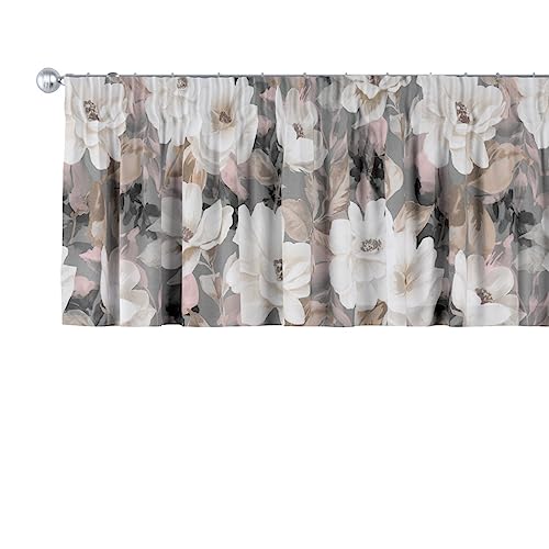 dekoria Kurzgardine mit Kräuselband Schal Gardine Dekoschal 260 x 40 cm grau-rosa dekoria Kurzgardine mit Kräuselband Schal Gardine Dekoschal 260 x 40 cm grau-rosa von dekoria