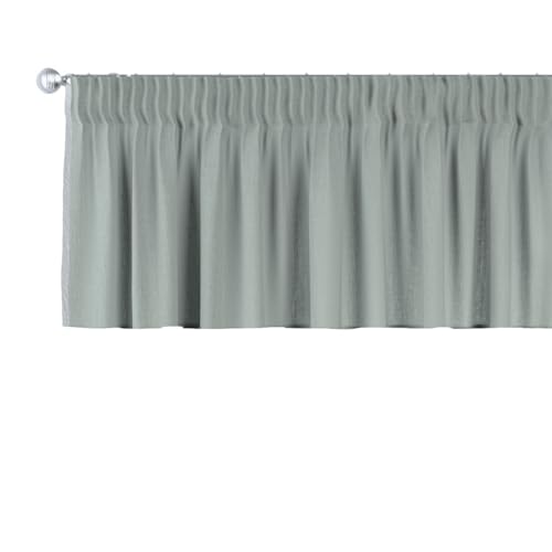 dekoria Kurzgardine mit Kräuselband Schal Gardine Dekoschal 260 x 40 cm grau von dekoria