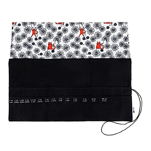 Della Q 104113 Needle Roll, Black/White/Red, Einheitsgröße von della Q