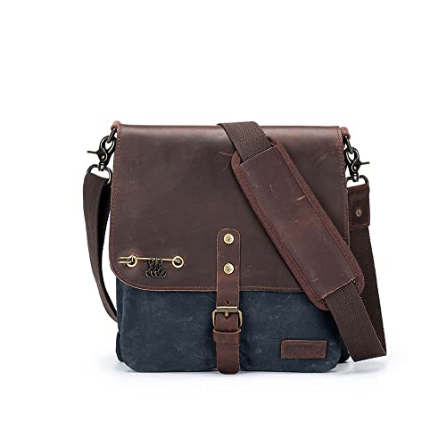 Della Q 99619 Saddlebag, Leder, Blue, Einheitsgröße Della Q 99619 Saddlebag, Leder, Blue, Einheitsgröße von Della Q