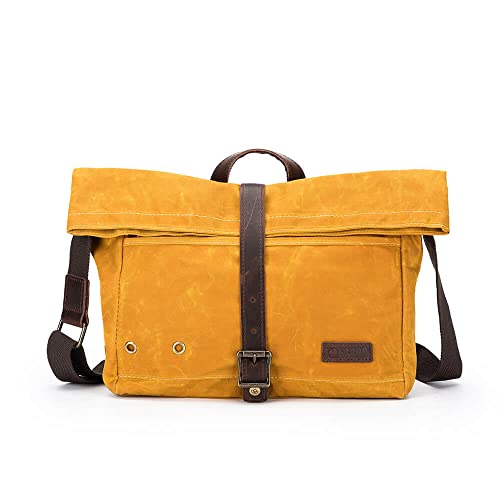 Della Q 99623 Canvas Bag, Mustard, Einheitsgröße von della Q