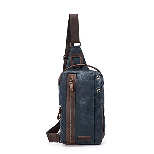 Della Q 99634 Mini Messenger Bag, Blue, Einheitsgröße von della Q