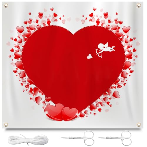 Hochzeitsherz zum Ausschneiden,dellyy Herz zum Ausschneiden Hochzeit,Hochzeitsspiele für das Brautpaar,hochzeitsdeko,Herz zum Ausschneiden Hochzeit Geschenke,Standesamt deko von dellyy