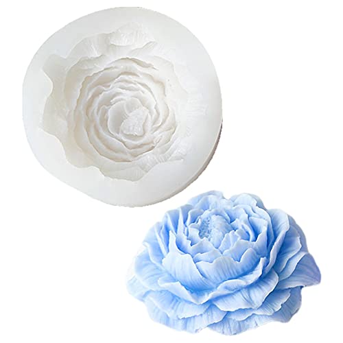 3D Blumen Seifenformen - Große Blume Blume Form Süßigkeiten Form für Zuckerpaste - Schokolade, Harz, Ton, Wachs, Seife, Handwerksprojekte Delr von delr