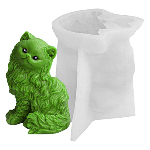 3D Katze Silikonform | Langlebige persische Katze Kerzenformen | 3D Kerzen Harzform Epoxidharz Gießformen DIY Aromatherapie Kerzen Delr 3D Katze Silikonform | Langlebige persische Katze Kerzenformen | 3D Kerzen Harzform Epoxidharz Gießformen DIY Aromatherapie Kerzen Delr von delr