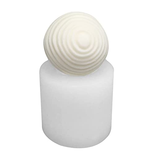 5 Stück Kerzenformen zur Kerzenherstellung | Spiralkugel Silikon Kerzenform Ins - Wiederverwendbare 3D-Kerzenformen für Seifen, , Gießformen Delr 5 Stück Kerzenformen zur Kerzenherstellung | Spiralkugel Silikon Kerzenform Ins - Wiederverwendbare 3D-Kerzenformen für Seifen, , Gießformen Delr von delr