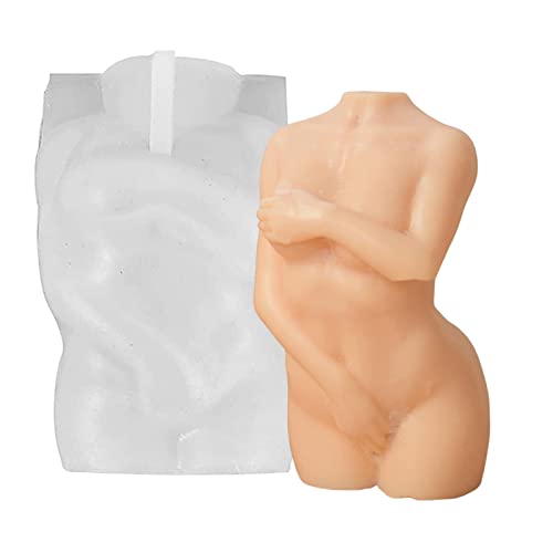 Frauenkörper | Silikonformen aus Kunstharz, schüchternder menschlicher Körper, 3D-Formen für Kerzen, Seife, Ton, weiblich, , zum Schnitzen von Gips, Harz. Delr Frauenkörper | Silikonformen aus Kunstharz, schüchternder menschlicher Körper, 3D-Formen für Kerzen, Seife, Ton, weiblich, , zum Schnitzen von Gips, Harz. Delr von delr