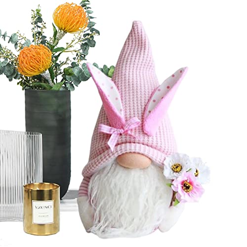 delr Zwerge ohne Gesicht | Plüsch Hase ohne Gesicht, Bunny Decorations Farmhouse Tier Tray Display Neuheit Blumendekoration für Ostern delr Zwerge ohne Gesicht | Plüsch Hase ohne Gesicht, Bunny Decorations Farmhouse Tier Tray Display Neuheit Blumendekoration für Ostern von delr