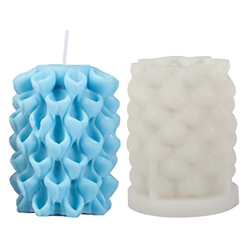 delr Zylindrische Kerzenform aus Silikon - Lottie Pillar Resin Mold Silikon | 3D-Silikonformen für Aromatherapie-Kerzen, Epoxidharz, Gießharz, Wachs, Seifen, DIY Ton delr Zylindrische Kerzenform aus Silikon - Lottie Pillar Resin Mold Silikon | 3D-Silikonformen für Aromatherapie-Kerzen, Epoxidharz, Gießharz, Wachs, Seifen, DIY Ton von delr