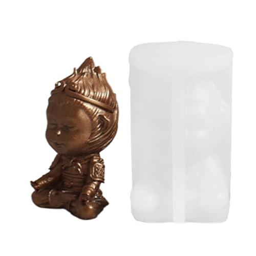 demaxiyad Affe Silikon-Kerzenformen, Affenform, Gipsform für Cartoon-Figur, Harzformen für Desktop-Figur, Gießformen demaxiyad Affe Silikon-Kerzenformen, Affenform, Gipsform für Cartoon-Figur, Harzformen für Desktop-Figur, Gießformen von demaxiyad