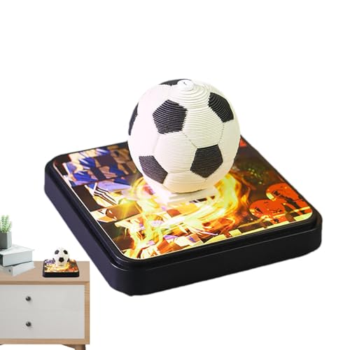 demaxiyad Fußballschnitt Papier Skulpturkalender Kunstnotizblock Ornamente | Regalfußball-Modell | Fußball-Skulptur-Haftnotizen für Studio demaxiyad Fußballschnitt Papier Skulpturkalender Kunstnotizblock Ornamente | Regalfußball-Modell | Fußball-Skulptur-Haftnotizen für Studio von demaxiyad