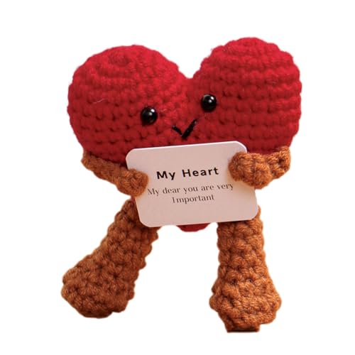demaxiyad Gestrickte Puppe - Dekorative emotionale Unterstützungsfigur mit Karte | Niedliche Tierpuppe Dekoration für , Freundin, Tochter, Schwestern, Klassenkameraden demaxiyad Gestrickte Puppe - Dekorative emotionale Unterstützungsfigur mit Karte | Niedliche Tierpuppe Dekoration für , Freundin, Tochter, Schwestern, Klassenkameraden von demaxiyad