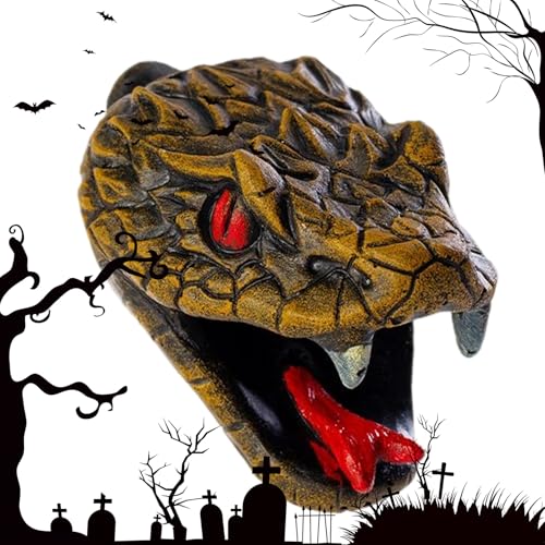demaxiyad Halloween-Pfeifen | Schlangen Streich Pfeife | Scherz Kunstharz Halloween Requisiten, Streich Spielzeug für Gruselhaus, Escape Room, drinnen und draußen Dekoration, Themenveranstaltung und demaxiyad Halloween-Pfeifen | Schlangen Streich Pfeife | Scherz Kunstharz Halloween Requisiten, Streich Spielzeug für Gruselhaus, Escape Room, drinnen und draußen Dekoration, Themenveranstaltung und von demaxiyad