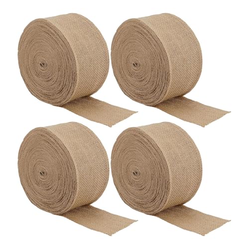 demaxiyad Juteband mit Draht für Kränze, Schleifenkranz, Bastelband, , Jute, Stoff, Basteln, Dekoration, Schleifenband für Hochzeit, Versammlungen, Zuhause, Café demaxiyad Juteband mit Draht für Kränze, Schleifenkranz, Bastelband, , Jute, Stoff, Basteln, Dekoration, Schleifenband für Hochzeit, Versammlungen, Zuhause, Café von demaxiyad