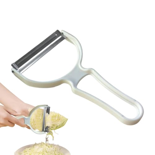 demaxiyad Kohlschneider, schäler,Weithals-Karottenschredder, vielseitig einsetzbar, handgehalten | Küchenschäler mit ergonomischem Griff zum Schälen von von demaxiyad