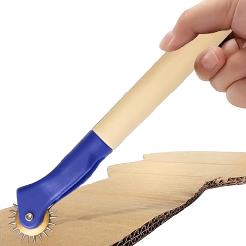 demaxiyad Kopierrad Nähzubehör - Pauspapier Nachzeichnerad Für Nähvorlagen Mit Holzgriff - Perforiergerät Für Lederarbeiten Karten Verzierungen Scrapbooking Papier Muster von demaxiyad