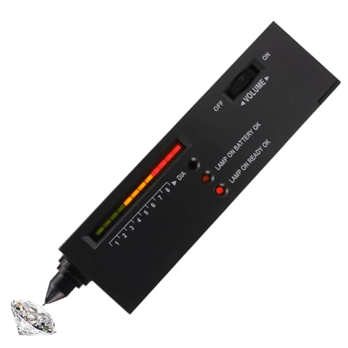 demaxiyad Tester, Zuverlässiger Jade Analysator, Tragbares Identifikationsgerät Für Schmucksteine Mit Kristall Detektor Für Smaragdschmuck demaxiyad Tester, Zuverlässiger Jade Analysator, Tragbares Identifikationsgerät Für Schmucksteine Mit Kristall Detektor Für Smaragdschmuck von demaxiyad