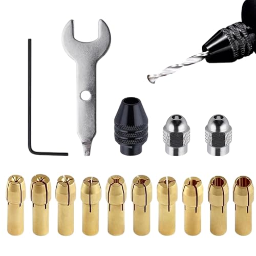 demaxiyad Zangenmuttern Set für Drehwerkzeuge, Klemmmuttern Set Schnellwechsel-Präzisions-Spannzangen Set, Drehwerkzeuge aus Stahl, Zangenmuttern-Set demaxiyad Zangenmuttern Set für Drehwerkzeuge, Klemmmuttern Set Schnellwechsel-Präzisions-Spannzangen Set, Drehwerkzeuge aus Stahl, Zangenmuttern-Set von demaxiyad