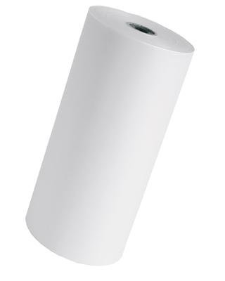 Einschlagpapier Packpapier Wäschereipapier weiß Zellulose 400 m Rolle 50 g/m² (Rollenbreite 75cm) von der-verpackungs-profi