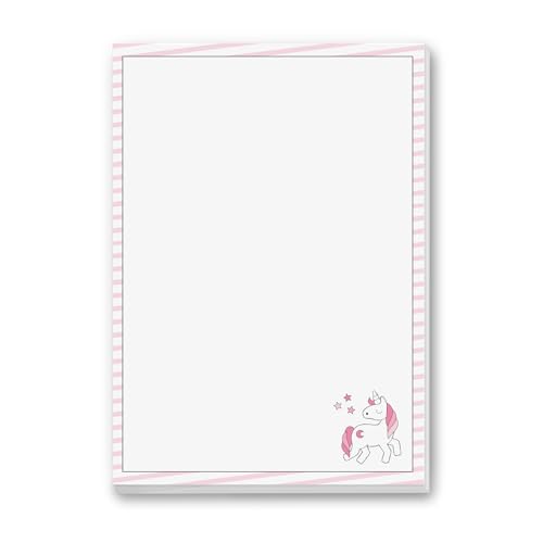 #detailverliebt 1 Einhorn Schreibblock I DIN A4 I Notizblock Malblock Schreibpapier mit Motiv rosa blanko ohne Linien geleimt zum Abreißen, beschreiben und bemalen I dv100 #detailverliebt 1 Einhorn Schreibblock I DIN A4 I Notizblock Malblock Schreibpapier mit Motiv rosa blanko ohne Linien geleimt zum Abreißen, beschreiben und bemalen I dv100 von #detailverliebt