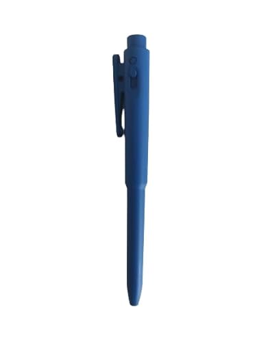 Detektierbarer Blauer Kugelschreiber, BigOne - Einziehbar, Lebensmittelsicher, HACCP-Konform, Metall- und X-Ray-Detektion, Industriequalität, Sicherheitskugelschreiber für Lebensmittelproduktion Detektierbarer Blauer Kugelschreiber, BigOne - Einziehbar, Lebensmittelsicher, HACCP-Konform, Metall- und X-Ray-Detektion, Industriequalität, Sicherheitskugelschreiber für Lebensmittelproduktion von detektierbar.de