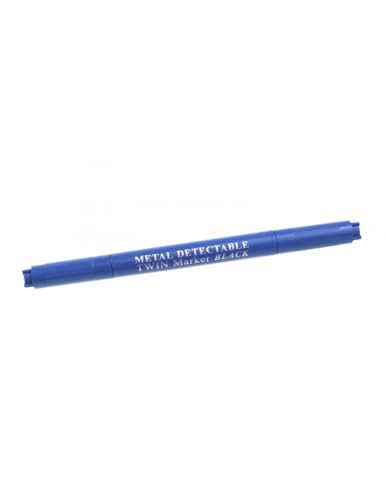 Detektierbarer Twinmarker, 2in1 Twin Marker, Permanentmarker, HACCP- und IFS-Konform, Schriftstärke dick/dünn, Farbe: schwarz Detektierbarer Twinmarker, 2in1 Twin Marker, Permanentmarker, HACCP- und IFS-Konform, Schriftstärke dick/dünn, Farbe: schwarz von detektierbar.de
