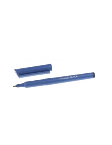 Fineliner detektierbar, mit Kappe, dünn, X-Ray, permanent Marker (Schwarz) von detektierbar.de