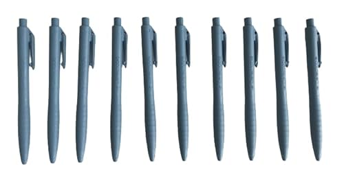 Kugelschreiber, mit Clip, detektierbar, einziehbare Mine, Metall- und X-Ray- detektierbar (Blau), Multipack (50/25 Stück) (25) von detektierbar.de