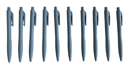 Kugelschreiber, mit Clip, detektierbar, einziehbare Mine, Metall- und X-Ray- detektierbar (Blau), Multipack (50/25 Stück) (25) von detektierbar.de