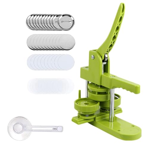 Button Maker Badge Machine, Buttonmaschine Installationsfrei 44 Mm Upgrade Badge Press Machine Badge Maker, Badge-Stanzpresse Mit Kostenlosen 100 Button-Teilen, Kreisschneider Button Maker Badge Machine, Buttonmaschine Installationsfrei 44 Mm Upgrade Badge Press Machine Badge Maker, Badge-Stanzpresse Mit Kostenlosen 100 Button-Teilen, Kreisschneider von dewdat