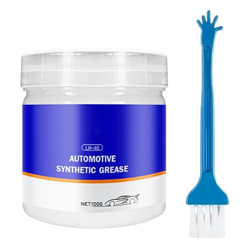 dewdat Autofett,Wasserdicht & Hochtemperatur-Schmiermittel - Synthetisches 100g Schutzfett für Schwerlastanwendungen an Fahrzeugen & Booten dewdat Autofett,Wasserdicht & Hochtemperatur-Schmiermittel - Synthetisches 100g Schutzfett für Schwerlastanwendungen an Fahrzeugen & Booten von dewdat