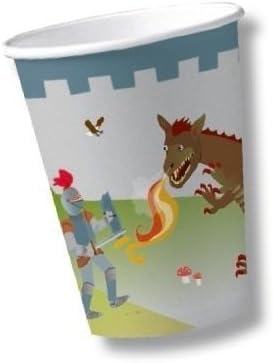 DH-Konzept Becher Drache mit Ritter 8St. // Kindergeburtstag Ritter Dekoration DH-Konzept Becher Drache mit Ritter 8St. // Kindergeburtstag Ritter Dekoration von DH-Konzept